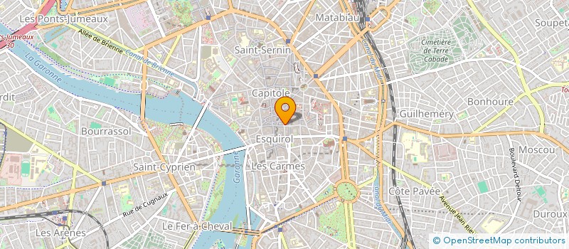 localisation de l'entreprise SOC. LOCATION MAT TRANSPORT TRAV PUBLICS à TOULOUSE