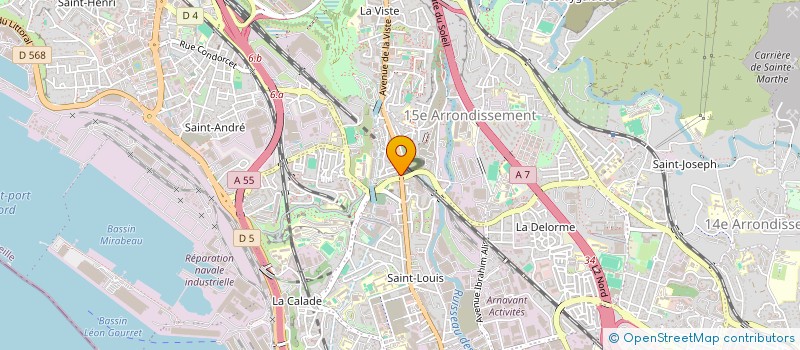 localisation de l'entreprise SOC LOCATION TRANSPORTS INTERNATIONAUX à MARSEILLE