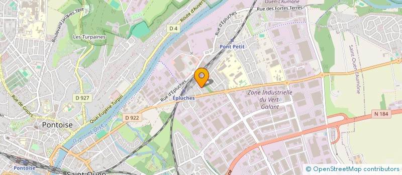 localisation de l'entreprise SOC LORAND 2000 SARL à SAINT-OUEN-L'AUMONE