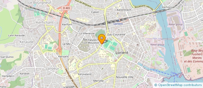 localisation de l'entreprise SOC LORIENTAISE DE TELEMATIQUE  LORIENT