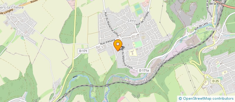 localisation de l'entreprise SOC LORRAINE DE MAINTENANCE  LEXY