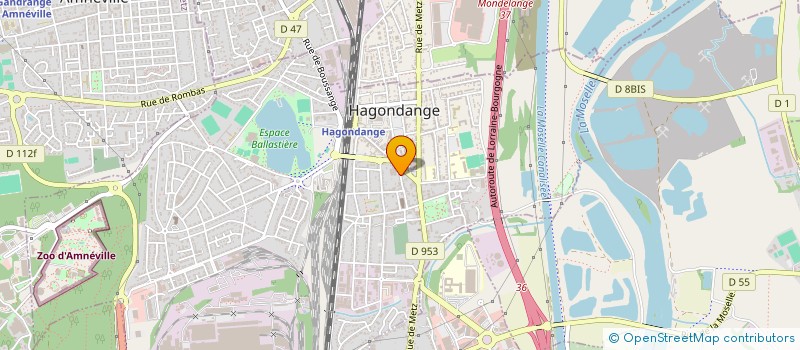 localisation de l'entreprise SOC LORRAINE DE SERVICES INFORMATIQUES à HAGONDANGE