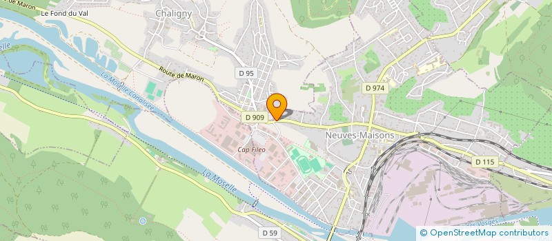 localisation de l'entreprise SOC LORRAINE DE TRAVAUX ELECTRIQUES à NEUVES-MAISONS