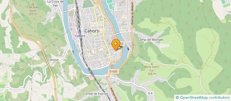 localisation de l'entreprise SOC LOTOISE DE TOURISME RECEPTIF à CAHORS