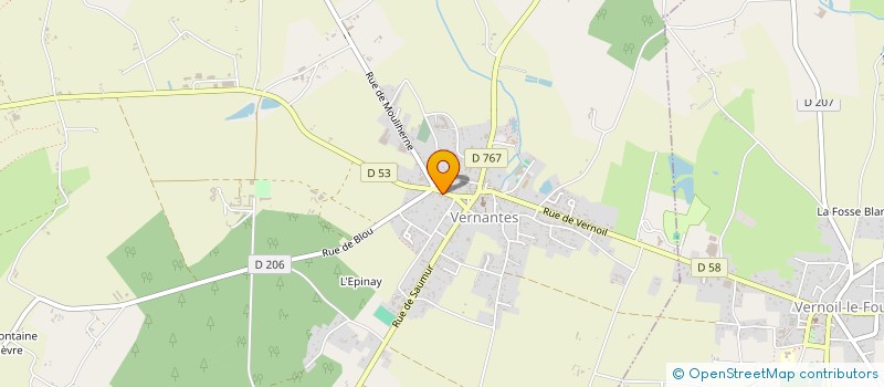 localisation de l'entreprise SOC LOUBIERE PEGUET à VERNANTES