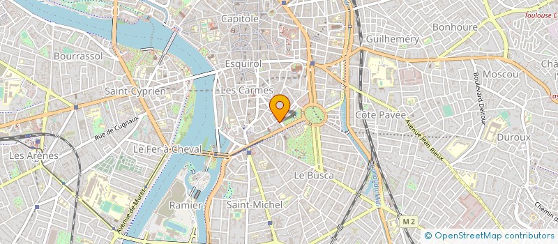 localisation de l'entreprise SOC LOUIS FOUGERE ET FILS SARL à TOULOUSE