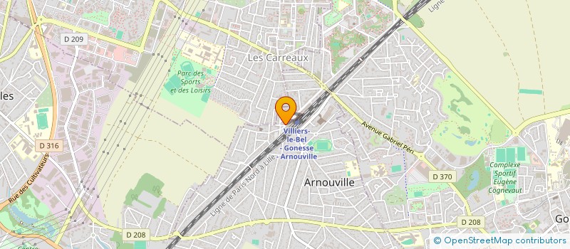 localisation de l'entreprise SOC LOUVEAU à ARNOUVILLE