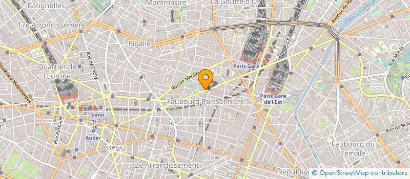 localisation de l'entreprise SOC LR à PARIS