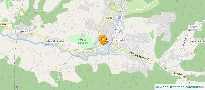localisation de l'entreprise SOC LUFRA à MONTBOUCHER-SUR-JABRON