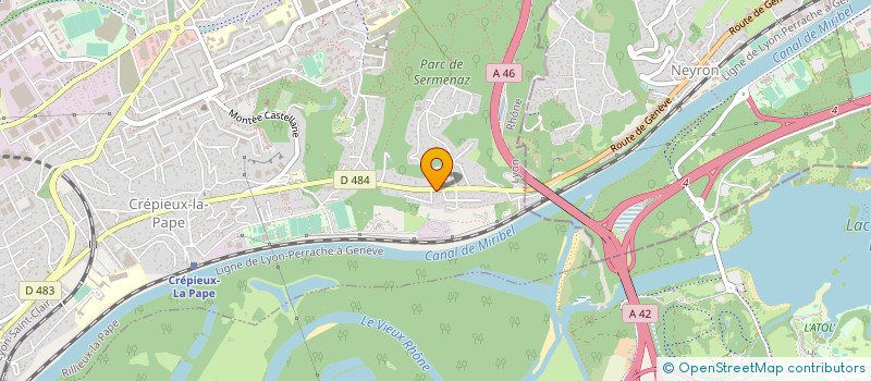 localisation de l'entreprise SOC LYON.ACCOMPLISSEMENT PERSO ECOUTE à RILLIEUX-LA-PAPE