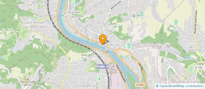 localisation de l'entreprise SOC LYONNAIS MATERIEL AEROLIQ THERMIQUE à FONTAINES-SUR-SAONE