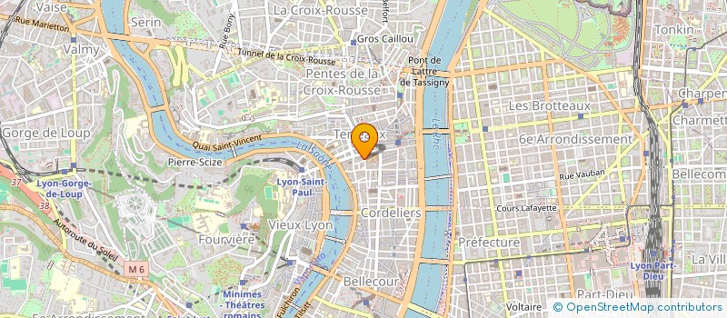localisation de l'entreprise SOC LYONNAISE DE CORDONNERIE à LYON