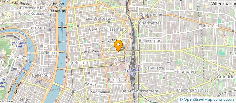 localisation de l'entreprise SOC LYONNAISE PRODUITS FINS ALIMENTAIRES à LYON