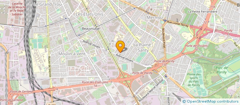 localisation de l'entreprise SOC LYONNAISE RENOVATION PAUL ET BOUDIER  LYON