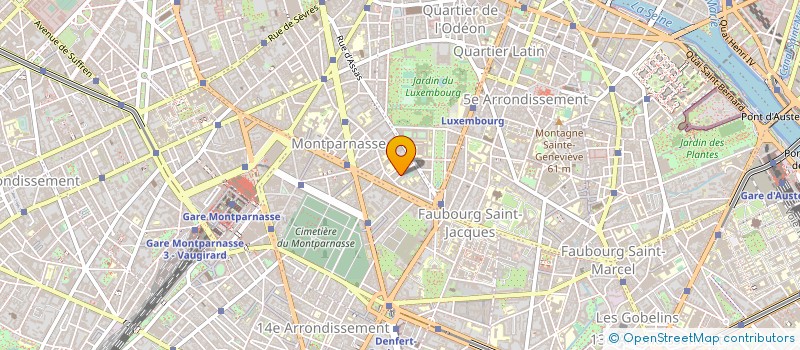 localisation de l'entreprise SOC M T G à PARIS