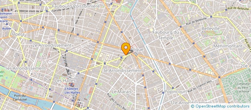 localisation de l'entreprise SOC M2A  PARIS