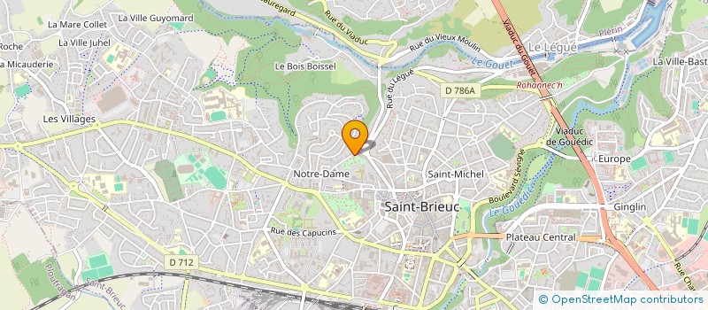 localisation de l'entreprise SOC MACK JEAN ET PATRICE à SAINT-BRIEUC