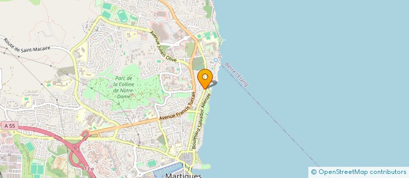 localisation de l'entreprise SOC MACONNERIE GRAND GOUR CONSTRUCTION  MARTIGUES