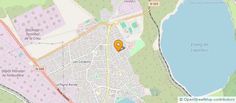 localisation de l'entreprise SOC MACONNERIE PEINRURES ISTREENNE  FOS-SUR-MER