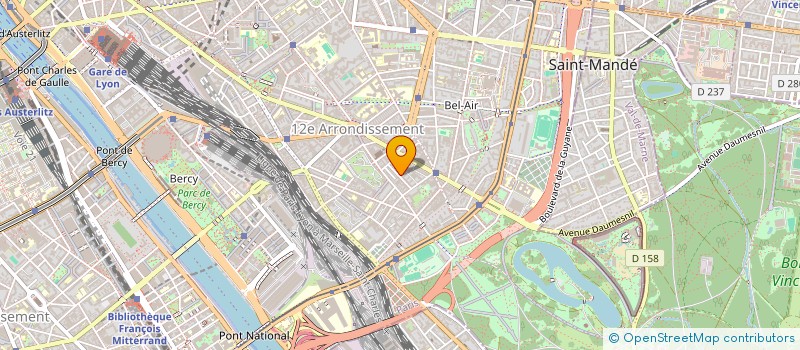 localisation de l'entreprise SOC MAD BARDOL FILS ETUDES REALISATIONS  PARIS