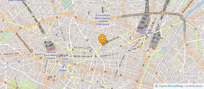 localisation de l'entreprise SOC MADRIGAL  PARIS