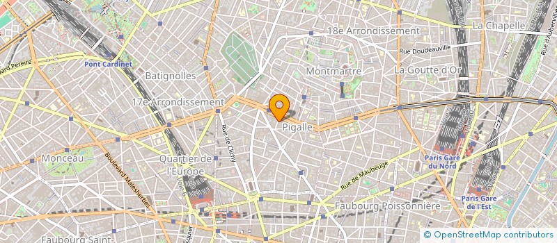 localisation de l'entreprise SOC MAGUAR à PARIS