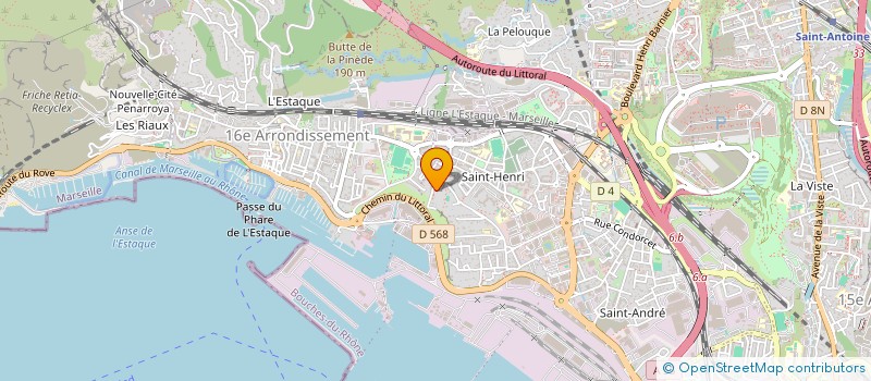localisation de l'entreprise SOC.MAINTENANCE ASSISTANCE EN PRODUCTION à MARSEILLE 16EME