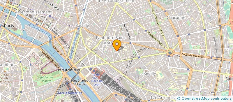 localisation de l'entreprise SOC MAINTENANCE AUDIO VISUEL à PARIS