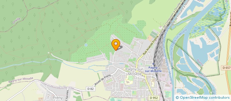 localisation de l'entreprise SOC MAINTENANCE DU BATIMENT à PAGNY-SUR-MOSELLE