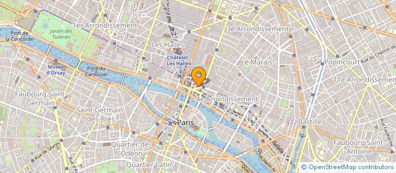 localisation de l'entreprise SOC MAISON GIRAULT  PARIS