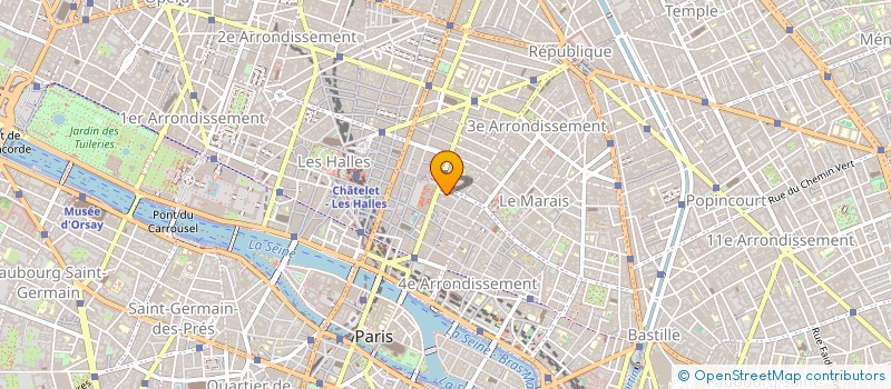 localisation de l'entreprise SOC MAITRE EXPANSION à PARIS