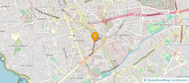 localisation de l'entreprise SOC MAITRISE RECHER RADIO ENSEMB PERIPH à MARSEILLE
