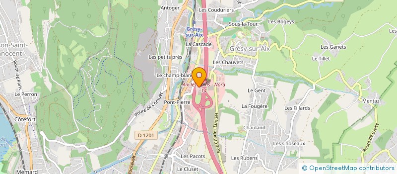 localisation de l'entreprise SOC MAITRISE TRAITEMENT FLUIDES à GRESY-SUR-AIX