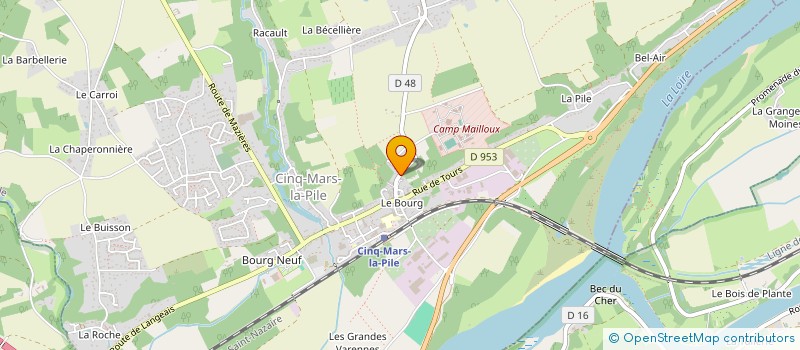 localisation de l'entreprise SOC MANAGEMENT DEVELOPPEMENT MARKETING à COTEAUX-SUR-LOIRE