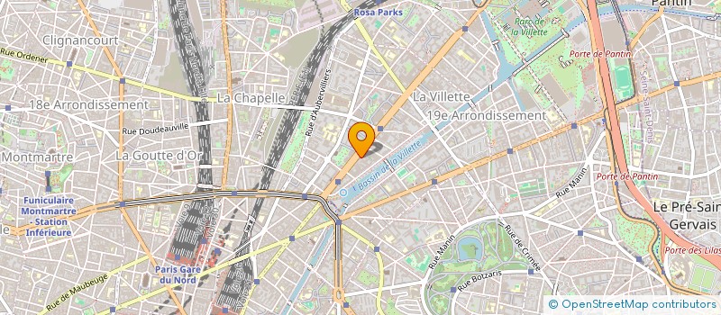 localisation de l'entreprise SOC MANDELA SERV SARL GRP JONHSON  PARIS