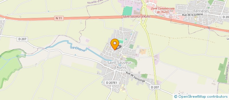 localisation de l'entreprise SOC MANIFESTATION EQUESTRE ST SAUVEUR  SAINT SAUVEUR D'AUNIS