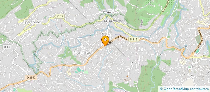 localisation de l'entreprise SOC MARAIKA  PEYMEINADE