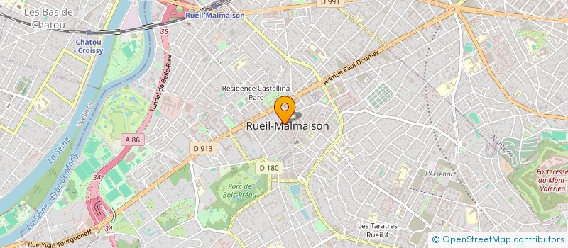 localisation de l'entreprise SOC MARCHAND SPORT à RUEIL-MALMAISON