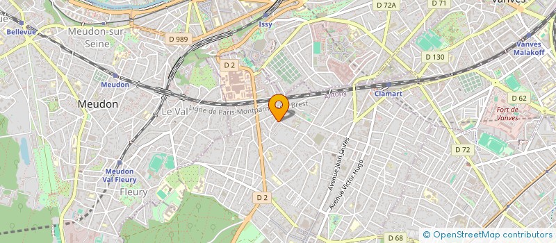 localisation de l'entreprise SOC MARCHANDS DE BIENS à CLAMART