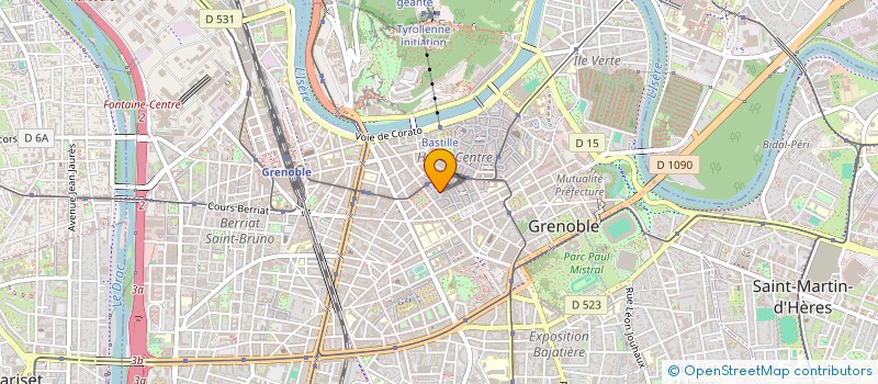 localisation de l'entreprise SOC MARDEL à GRENOBLE