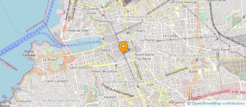localisation de l'entreprise SOC MARGENE à MARSEILLE