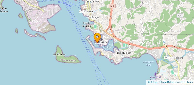 localisation de l'entreprise SOC MARINE GUADELOUPEENNE à POINTE-A-PITRE