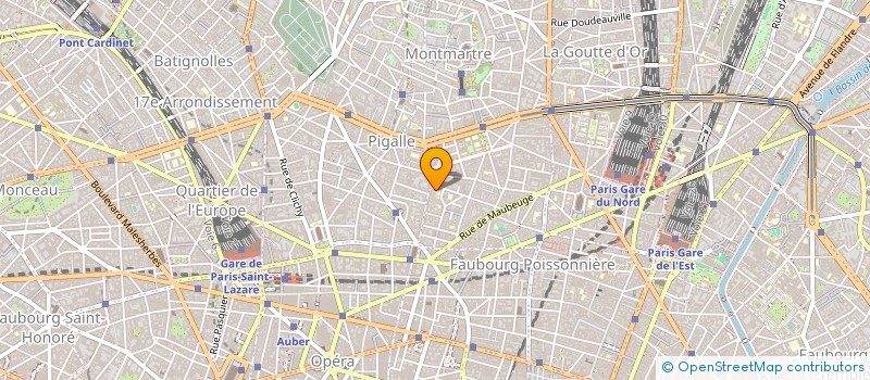 localisation de l'entreprise SOC MARINETTE ET J AUMOND à PARIS