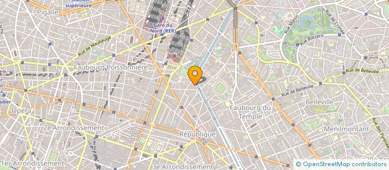 localisation de l'entreprise SOC MARJOLAINE  PARIS