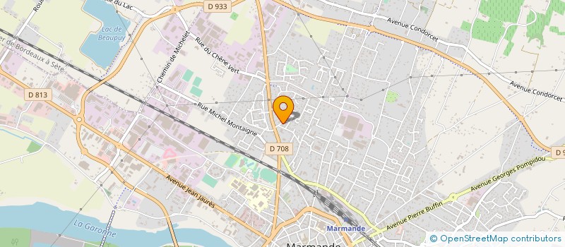 localisation de l'entreprise SOC MARMANDAISE DE DIFFUSION à MARMANDE