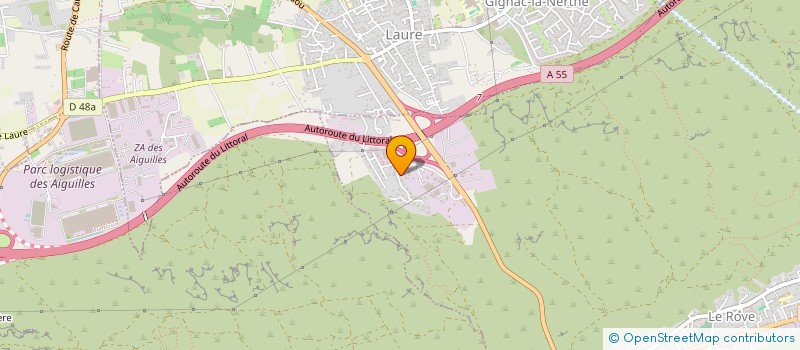 localisation de l'entreprise SOC MARS TRANSPORTS ROUTIERS TRANSIT à LE ROVE