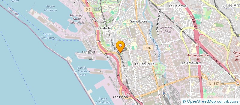 localisation de l'entreprise SOC MARSE ETUDE CONSEIL ASSISTANCE à MARSEILLE