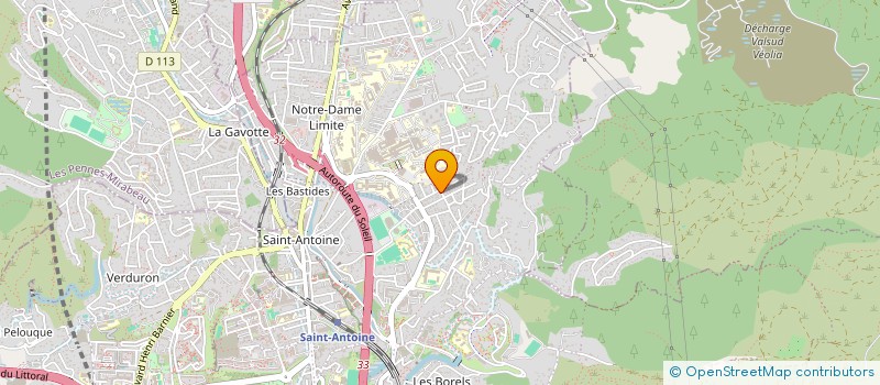 localisation de l'entreprise SOC MARSEILLAISE DU BATIMENT à MARSEILLE