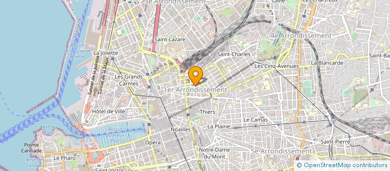 localisation de l'entreprise SOC MARSEILLAISE TRANSACTIONS SMT à MARSEILLE