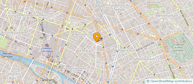 localisation de l'entreprise SOC MARSIL CUIR VETEMENTS à PARIS
